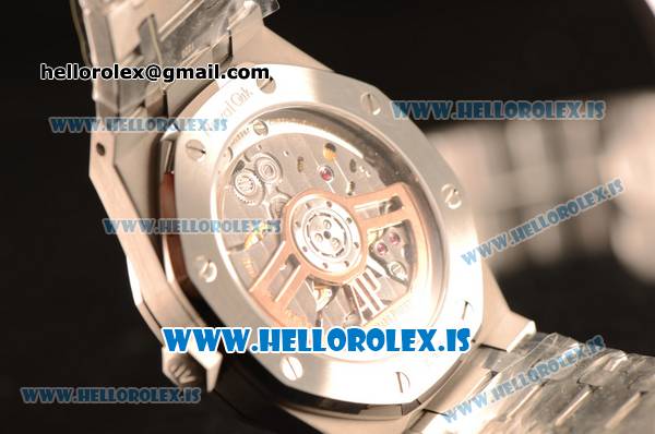 Audemars Piguet Royal Oak 41 4302 1:1 Clone Grey Dial Steel Case and Bracelet - Click Image to Close